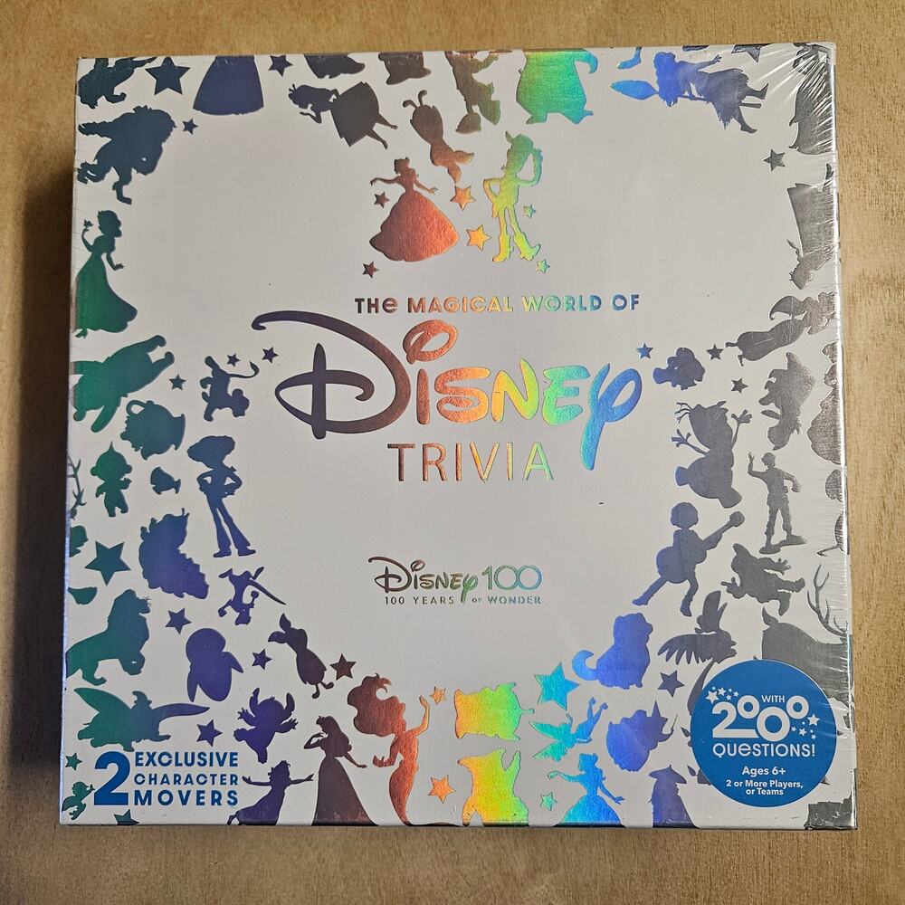 Disney Trivia 100 Years of Wonder Board Game PlayMonster Family Game - Picture 2 of 9